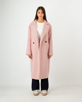 Cappotto Teddy Cipria