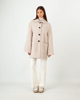 Cappotto Teddy Corto Casha