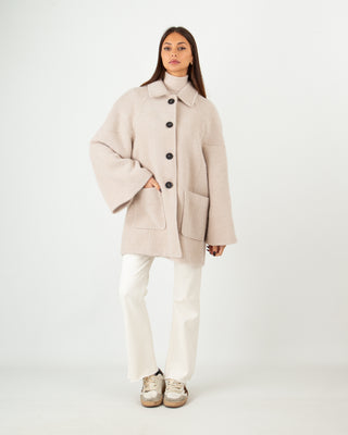 Cappotto Teddy Corto Casha