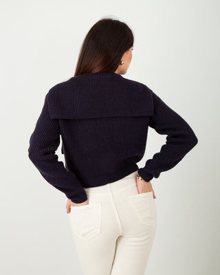 Cardigan Taschine Navy