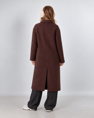 Cappotto Over Teddy Moro