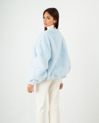 Eco-Fur Over Short Blue