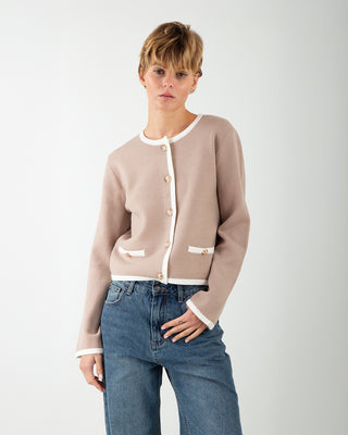 Giacchina in Maglia Bottoni