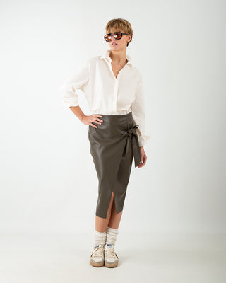 Longuette con Fiocco Ecopelle