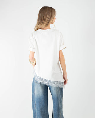 T-shirt M/M Pizzo Bianca