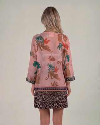 Camicia Mussola Fantasia Rosa