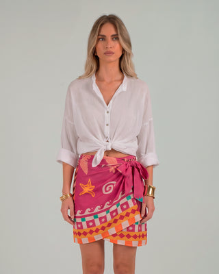 Camicia Mussola Bianca