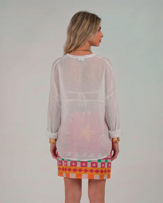 Camicia Mussola Bianca