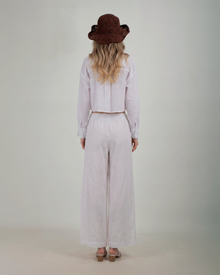 Pantalone Misto Bianco