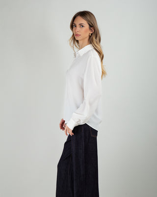 Camicia Cannoncino Panna