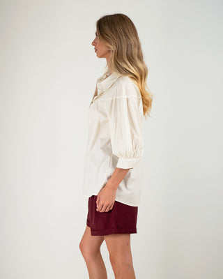 Camicia M. 3/4 Sangallo Cream