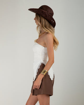 Fascia Pizzo Panna