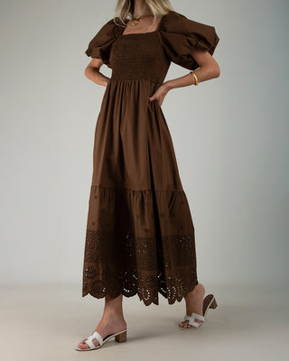 Abito Popeline Sangallo Brown