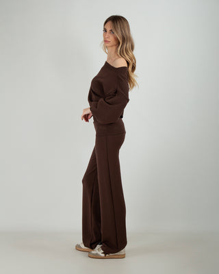 Set Tuta in Maglia Choco