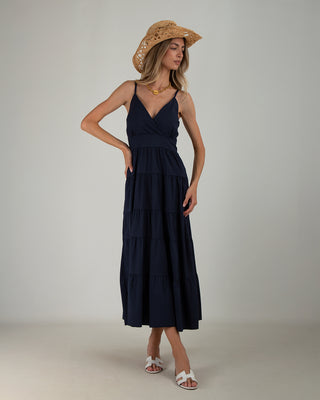 Abito Spalline Blu