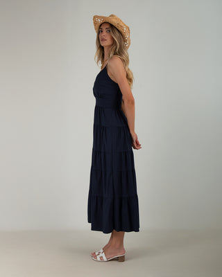 Abito Spalline Blu