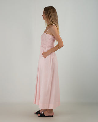 Abito Fascia Popeline Pink