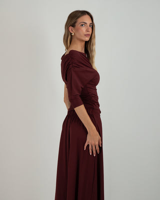 Maglia Monospalla Portofino Red Wine