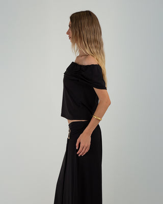 Maglia Scollata Portofino Black