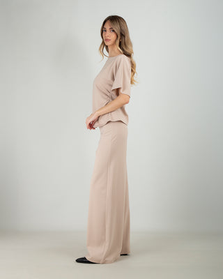 Pantalone Palazzo PM Beige