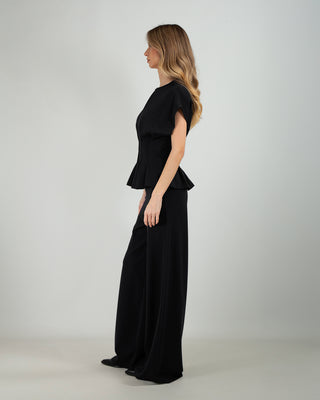 Pantalone Palazzo PM Nero