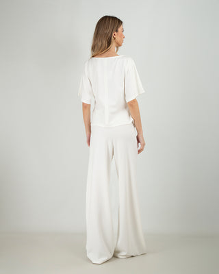 Pantalone Palazzo PM Panna