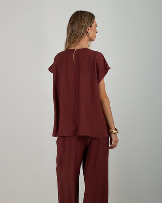 Casacca Pietre Color Wine Red