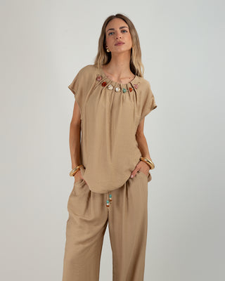 Casacca Pietre Color Apricot