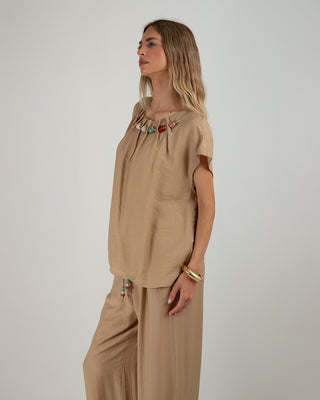 Casacca Pietre Color Apricot