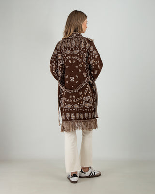 Cardigan Frange Bandana Moro