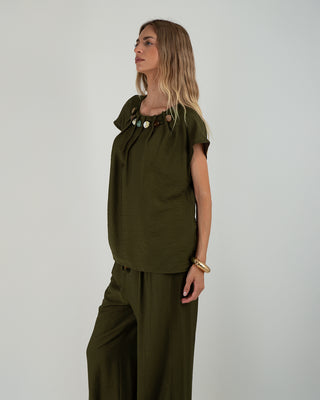 Casacca Pietre Color Military