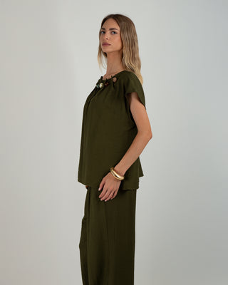 Casacca Pietre Color Military