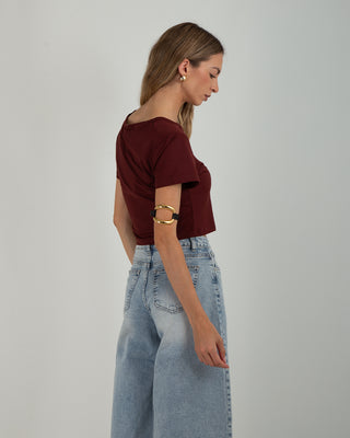 T-shirt Portofino Red Wine
