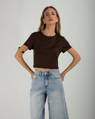 T-shirt Portofino Coffee