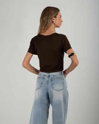 T-shirt Portofino Coffee