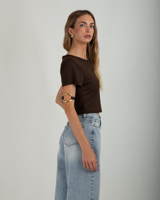 T-shirt Portofino Coffee