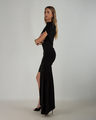 Abito Drappeggiato Black
