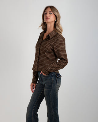 Camicia Sfiancata Quadri Moro