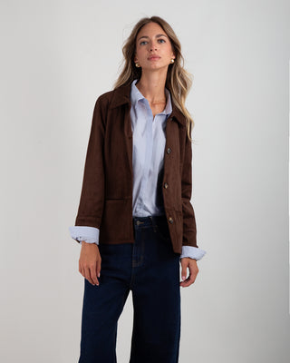 Giacca Bottoni Dainetto Brown
