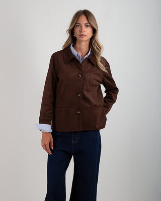 Giacca Bottoni Dainetto Brown