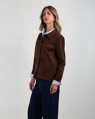 Giacca Bottoni Dainetto Brown