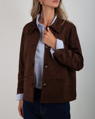 Giacca Bottoni Dainetto Brown