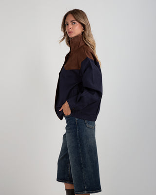 Bomber Quadri Dainetto Blu