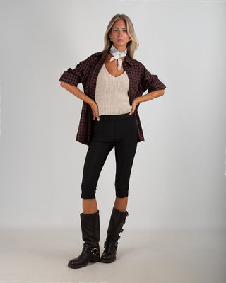 Leggins Capri Black