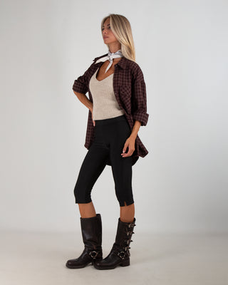 Leggins Capri Black