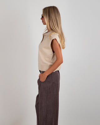 Gilet Over Coleltto Ivory