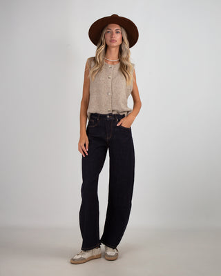 Denim Balloon Ricami Denim Scuro