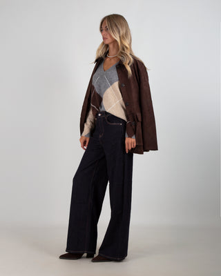 Denim Tasca Dainetto Denim Scuro