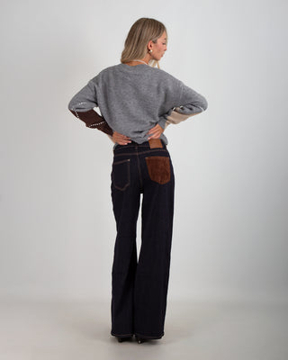 Denim Tasca Dainetto Denim Scuro