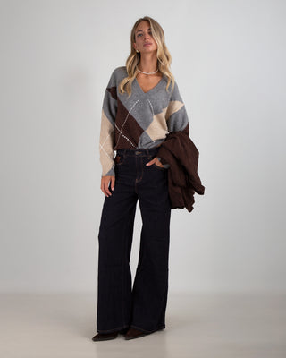 Denim Tasca Dainetto Denim Scuro